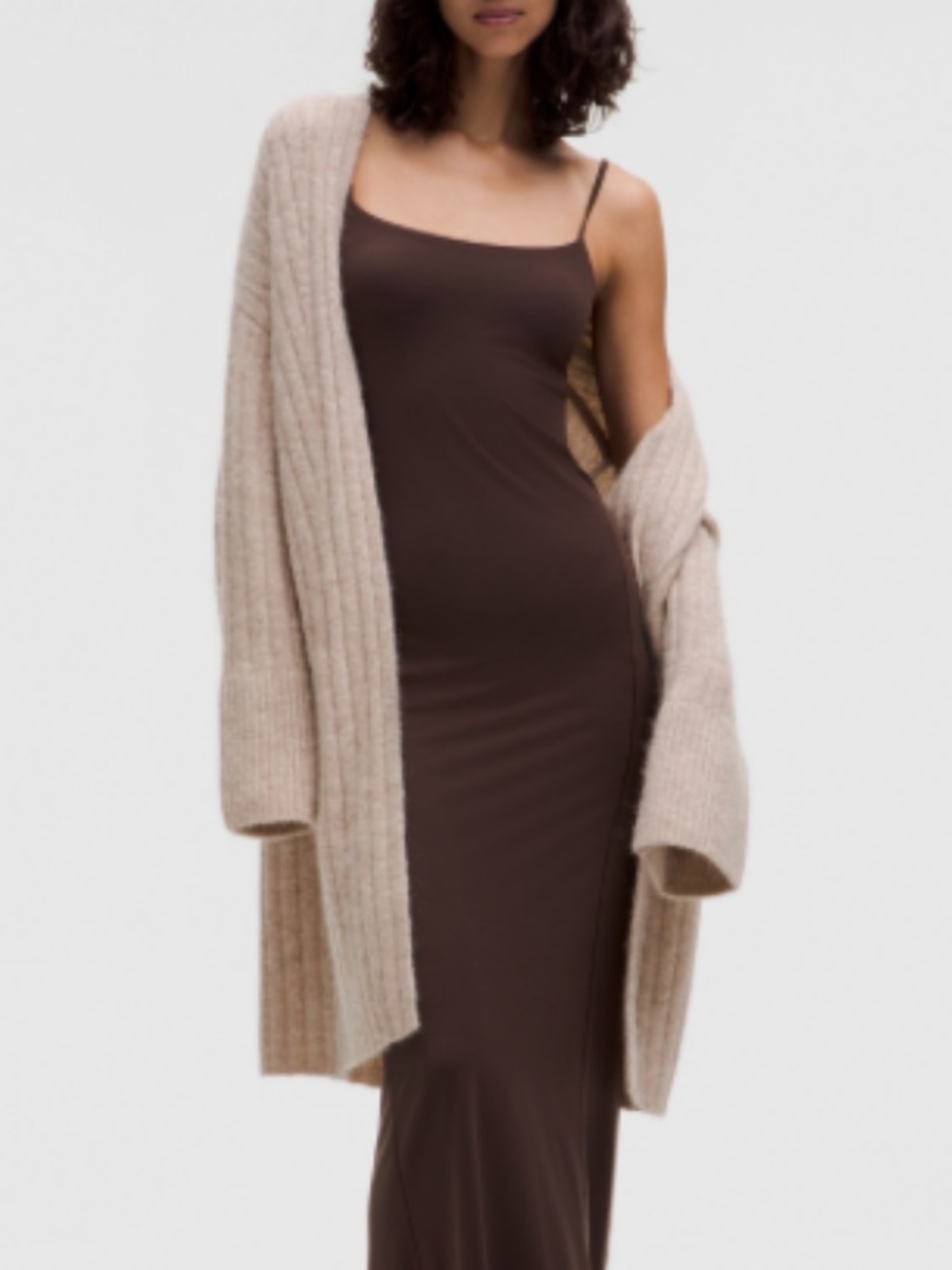 Lululemon Alpaca Wool-Blend Shawl-Collar Cardigan